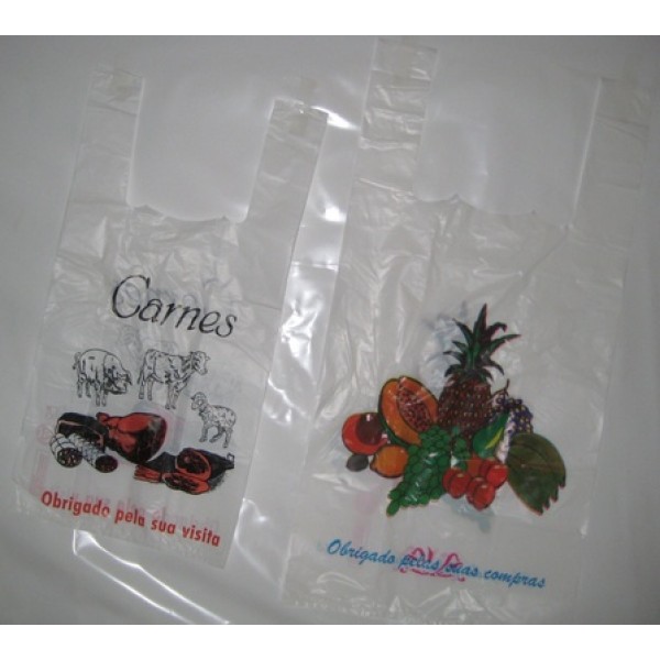 Sacos plásticos personalizados para alimentos