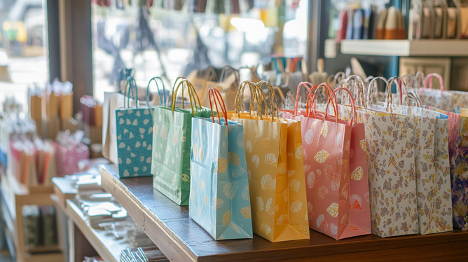 Sacolas de Papel Personalizadas por Atacado