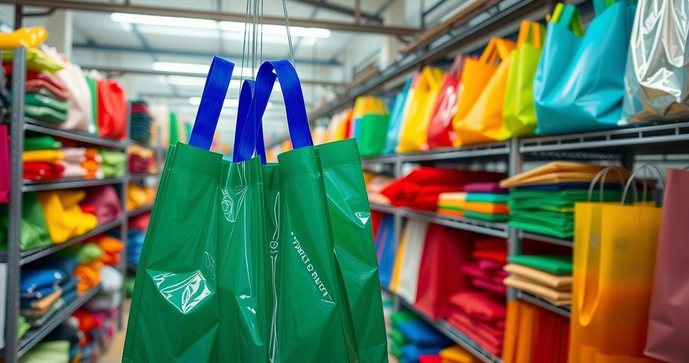 Fábrica de sacolas plásticas personalizadas para impulsionar sua marca