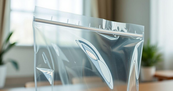 Saco Plástico Transparente com Adesivo: Praticidade e Qualidade