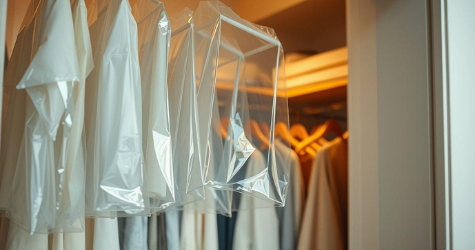 Saco Plástico Transparente para Roupas: Vantagens