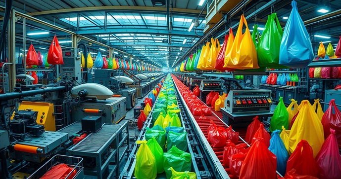 Fabricação de Sacolas Plásticas: Como Escolher o Melhor Processo e Materiais para sua Produção