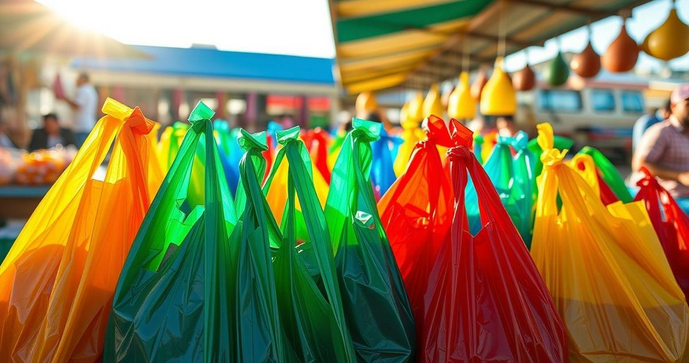 Fornecedor de sacolas plásticas que garante qualidade e sustentabilidade para o seu negócio