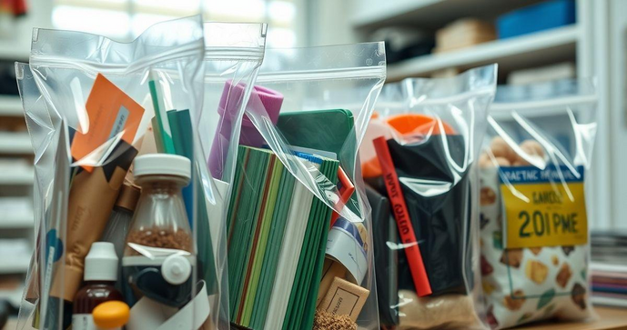 Saquinho adesivo transparente é a solução ideal para organizar e proteger seus itens com praticidade e estilo