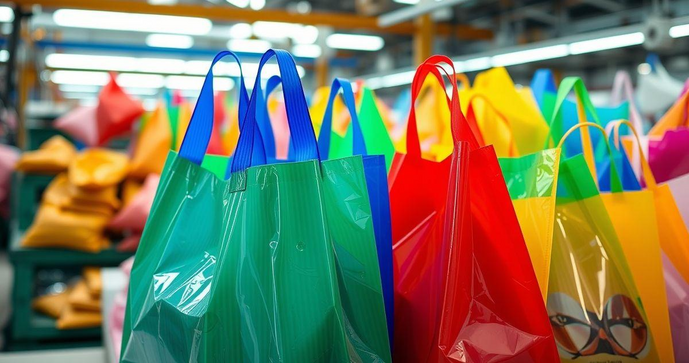 Fábrica de sacolas plásticas personalizadas transforma sua marca em destaque no mercado