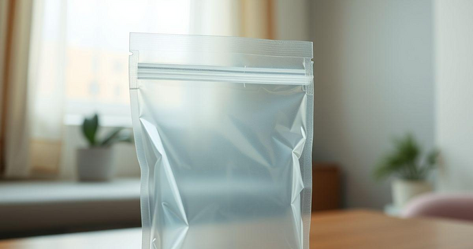Saco com aba adesiva transparente: A solução ideal para embalagens práticas