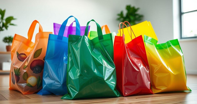 Saco plástico impresso: como escolher o ideal para seu negócio