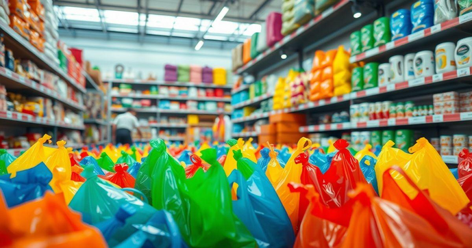Sacolas Plásticas Preço Atacado Para Seu Negócio