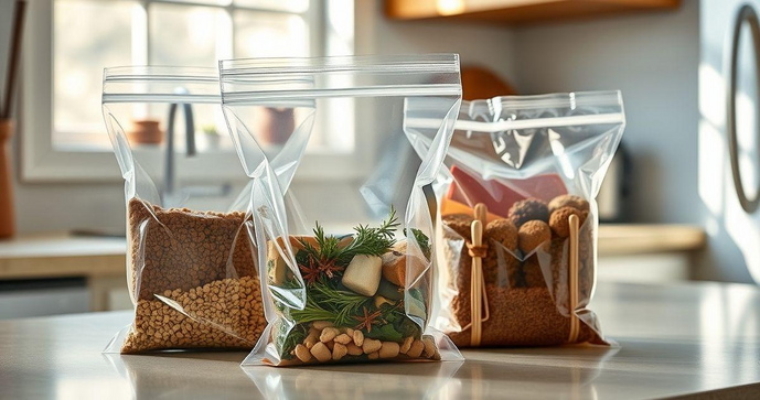 Sacos plásticos com fecho adesivo: praticidade e versatilidade para o seu dia a dia