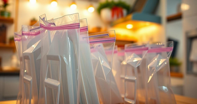 Descubra os Benefícios dos Sacos Plásticos com Fecho Adesivo para Armazenamento