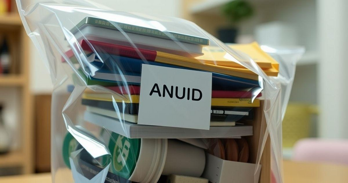 Saco plástico com adesivo é a solução ideal para organização e praticidade no dia a dia