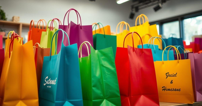 Sacolas de Papel Personalizadas Atacado: Como Escolher e Potencializar Seu Negócio